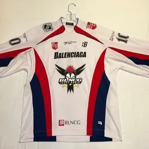 Balenciaga | Shirts | Balenciaga Colorblock Paneled Logo